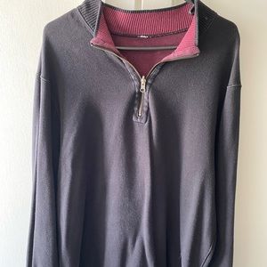 Men’s 1/4 zip up sweater